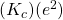 (K_{c})(e^{2})
