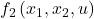 f_2\left(x_1,x_2,u\right)